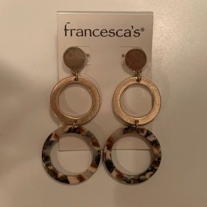 Circle Drop Earrings